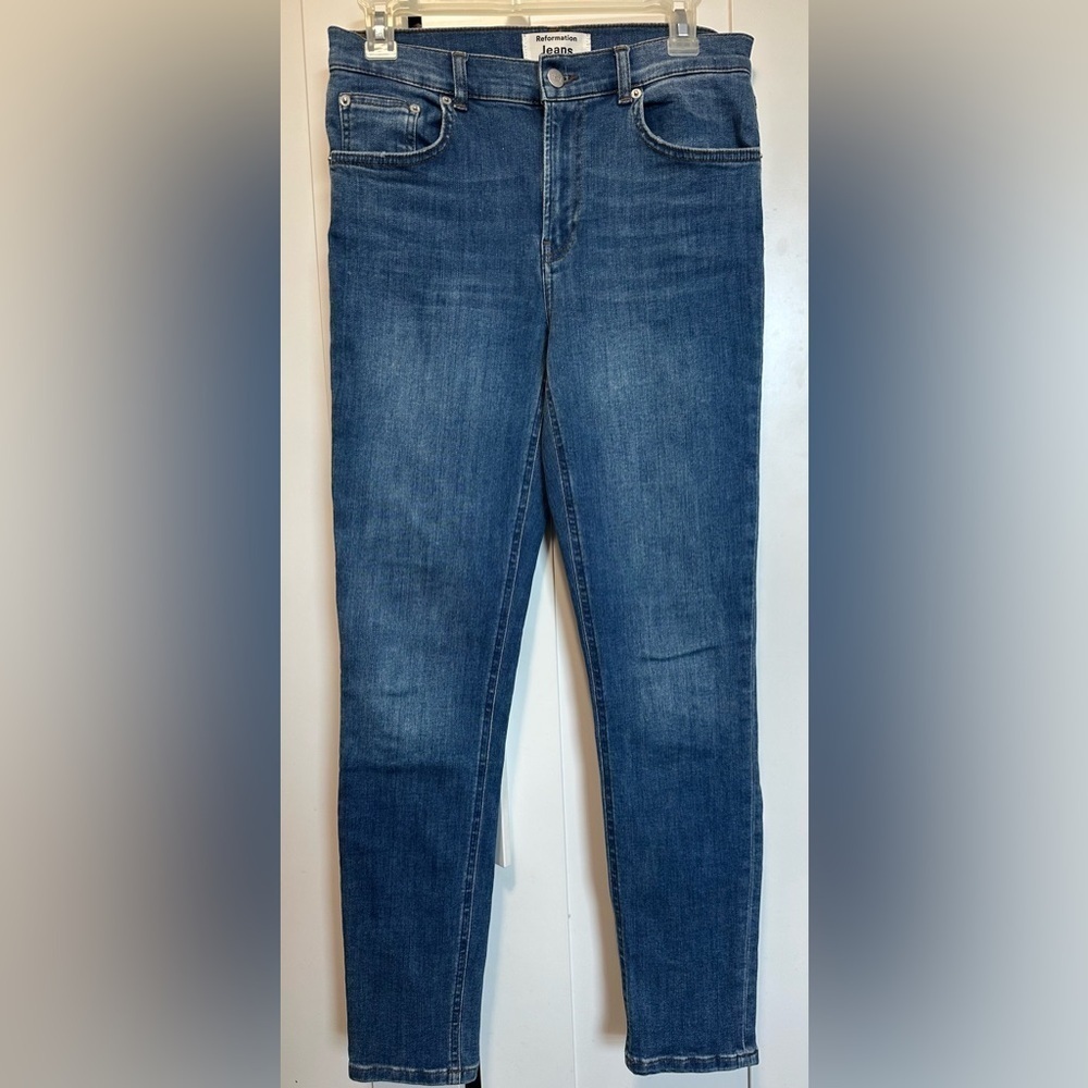 Reformation Jeans Wash Destin Blue Denim Jeans size 27